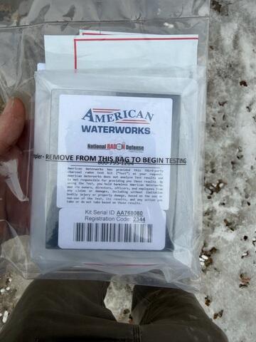 During: Our Foreman, Dakota, and his crew secured a Radon Mitigation System outside the home.