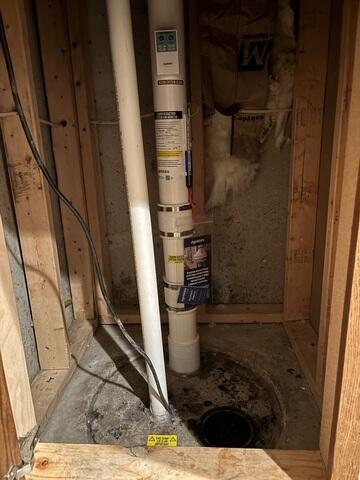 During: Our Radon Sales & Service Technician, Jackson, successfully installed in the home.