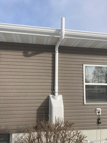 After: The homeowner was delighted to know their radon risk was reduced.