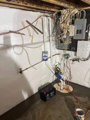 Our TripleSafe Sump Pump provides reliable and continuous water removal, ensuring that any water entering the basement is quickly and efficiently discharged before it can cause damage.