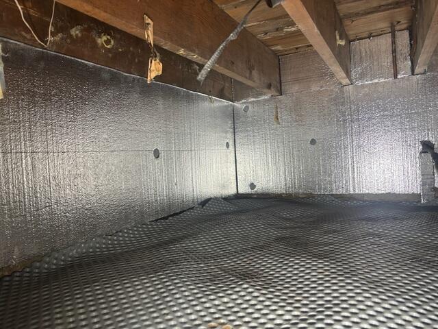 SilverGlo Insulation Panels were added to improve energy efficiency and regulate temperature while helping control moisture, creating a more comfortable and protected crawl space environment.