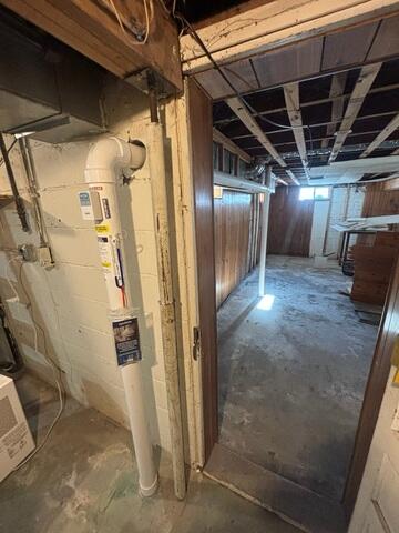 During: Our Radon Sales & Service Technician, Jackson, secured the system on the interior and exterior of the home.