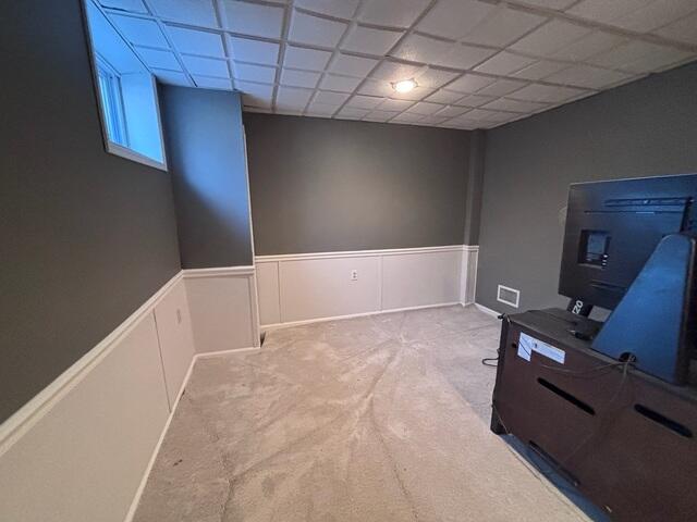 EverLast Wall Panels were applied to create a durable, moisture-resistant barrier along the walls, keeping the basement dry and improving overall air quality.