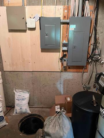 Before: Our Design Specialist, Michel, recommended installing waterproofing products throughout the basement.