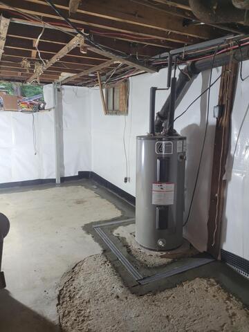 cleanspace and waterguard around boiler