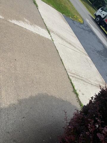 Open expansion joints and heavy weed growth are clear warning signs. This allows water to bypass the concrete, saturating the base and creating the underground voids that lead to sinking and cracking.