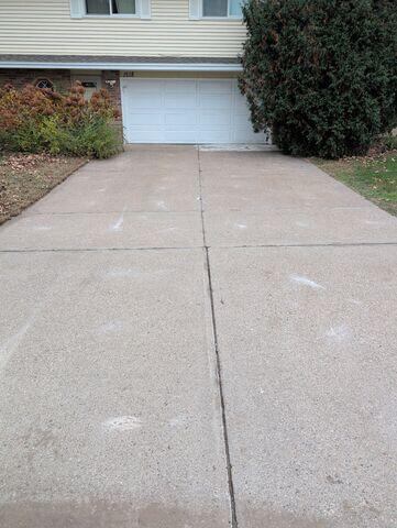 Before: Our Foreman, Nathan, recommended lifting and replacing the joints with our concrete repair products.