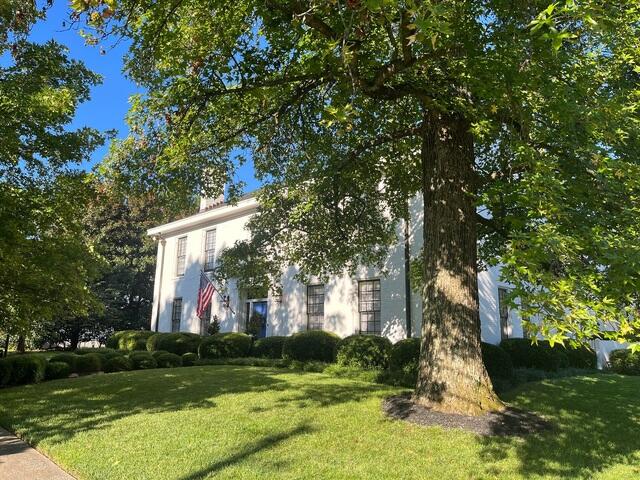 The president of Midway University lives here, and the home is a very important aspect to their history.