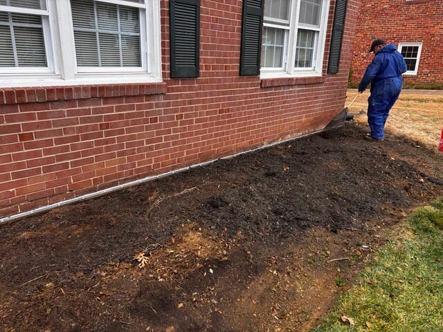 Exterior waterproofing project completed