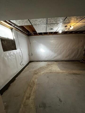 After: The homeowner was delighted to learn that their basement had been properly repaired.