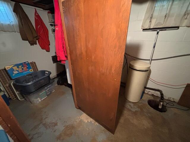 Before: Kevin, one of our Service Technicians, recommended waterproofing the struggling, leaking walls.