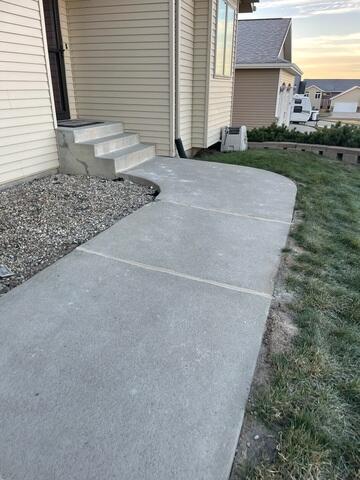 After: The homeowner was given peace of mind knowing their concrete was properly repaired.
