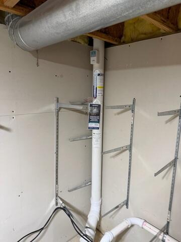 During: Our Foreman, Dakota, and his crew traveled to the home to begin the installation.