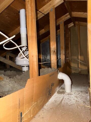 During: Our Foreman, Dakota, and his crew successfully secured the Radon Mitigation System.