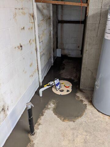 After: The homeowner was given peace of mind knowing their basement was secured.