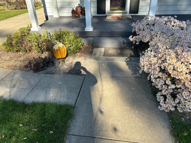 After: The homeowner was given peace of mind knowing their sidewalks were properly repaired.
