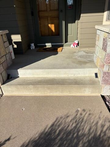 After: The homeowner was delighted to know their damaged concrete was repaired.