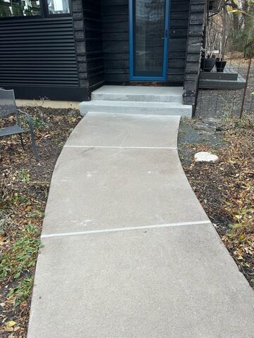 After: Our Foreman, Ryan, and his crew successfully transformed the damaged concrete.