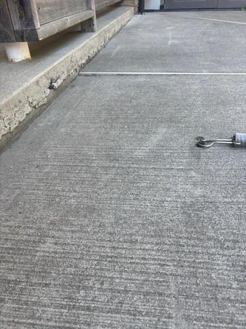 Our PolyLevel® concrete lifting system stabilizes the soil beneath the deck, filling voids and gently raising sunken slabs.