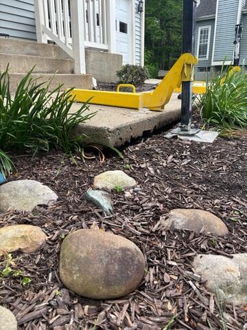 Process of concrete leveling and repair in Sterling, VA