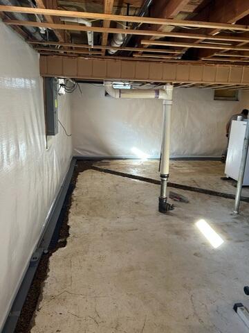 During: Our Foreman, Matt, and his crew traveled to the home to start the installation.