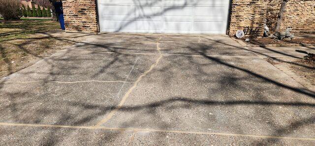 after full driveway