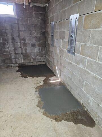 After: The homeowner was given peace of mind knowing their walls were properly stabilized.