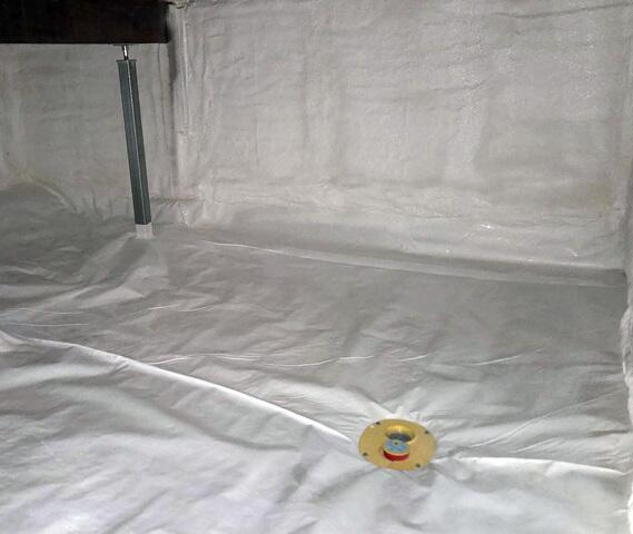 To fully address the issues, we installed a system designed to stabilize the structure while also controlling moisture and managing water intrusion:

SmartJack® Support System installed to stabilize and support the floor system above
CleanSpace® Encapsulation System installed to isolate the crawl space from ground moisture and create a controlled environment
SmartDrain™ System installed to provide a dedicated drainage path for any water entering the crawl space