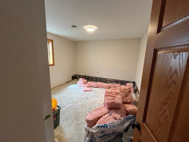 Before: The homeowner worried their basement was at significant risk of damage.