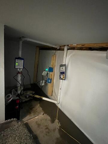After: The homeowner was given peace of mind knowing their basement was properly repaired.