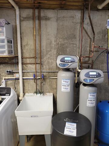 Water Softener and Iron filter