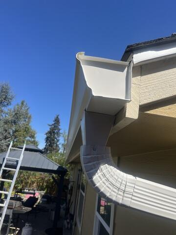 Enhanced curb appeal with a clean, cohesive gutter system