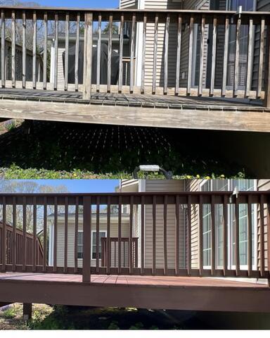 Before and After Deck
