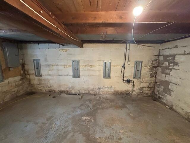 The foundation after it was stabilized with our GeoLock