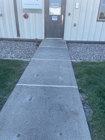 After our crew lifted and leveled the slabs using PolyLevel and NexusPro