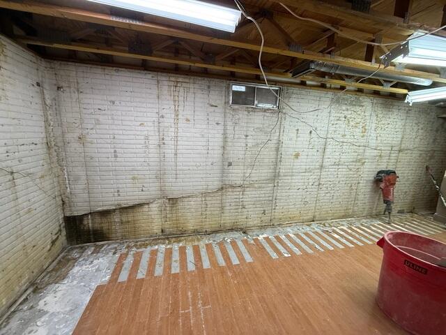 before the waterproofing installation