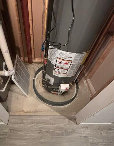 Our FloodRing was installed around the water heater to protect the basement.