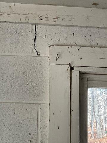 Signs of foundation SettlementVisible cracking above the door entryway is a common warning sign of foundation settlement. As the foundation shifts and settles unevenly, stress can build around door and window openings, causing cracks in drywall, brick, or interior finishes. Addressing foundation settlement early can help prevent further structural damage and restore proper alignment throughout the home.