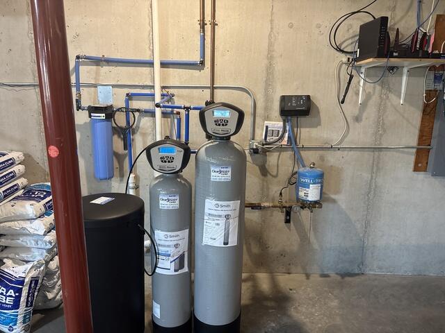 AOE WATER SOFTENER & AOA IRON FILTER