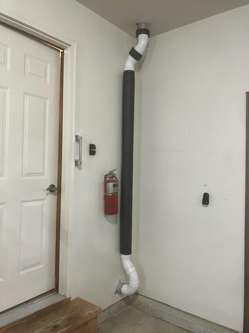 During: Our Foreman, Gustavo, and his crew traveled to the home to begin the installation.