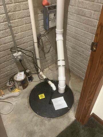 After: Gustavo and his crew successfully secured the products throughout the basement.