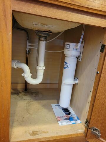 Under the sink filter