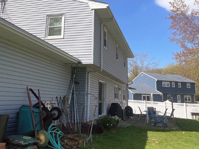 The back of the home also has a cantilever that isn't properly insulated, allowing cold air in and causing second-floor drafts.