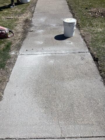 After: The homeowner was delighted with the crew's excellent work.