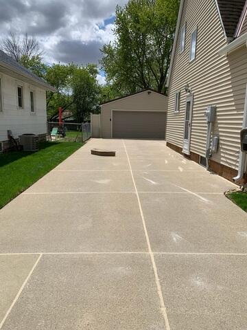 Our crew lifted and leveled the slabs and sealed the joints