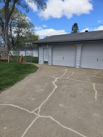 After the slabs were lifted, NexusPro was applied along the cracks and joints