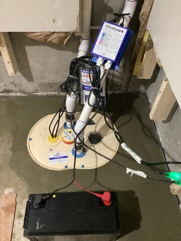 Now the basement can be refinished and it'll have a reliable waterproofing system going forward!