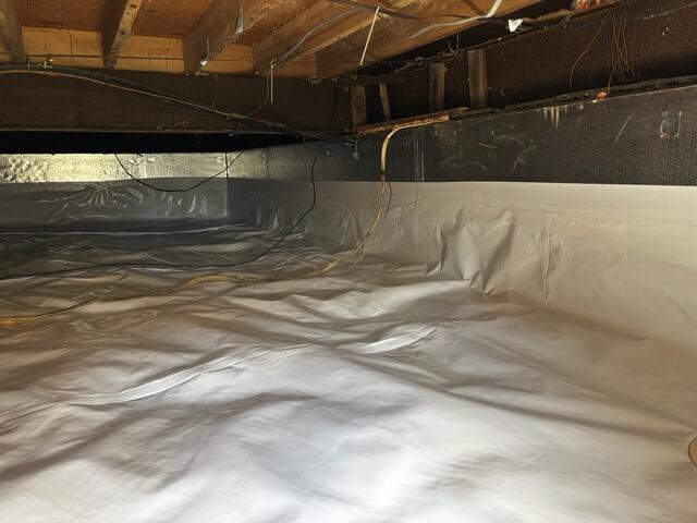 Crawl Space Encapsulation complete