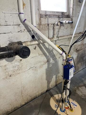 The TripleSafe sump pump system is designed to provide multiple levels of pumping protection