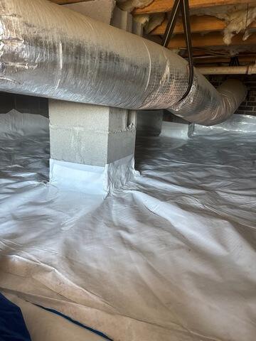 CleanSpace on the floor and walls
